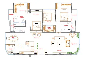 Starlit floorplan